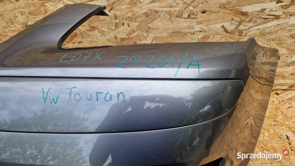 VW TOURAN LD7X ZDERZAK PRZÓD PRZEDNI osobowe Części samochodowe Słowikowo sprzedam