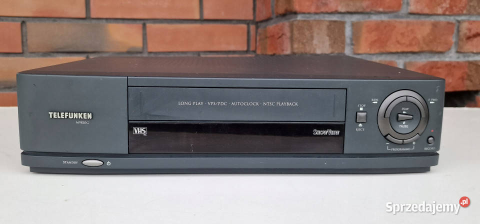 Video magnetowid Telefunken M9820G VHS Międzychód