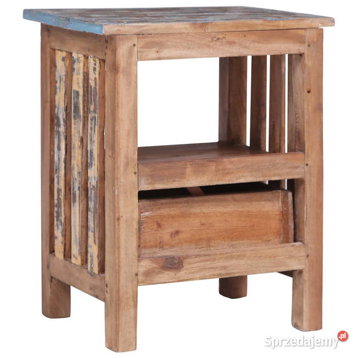 Szafka nocna 41x30x50 lite drewno mahoniowe Warszawa