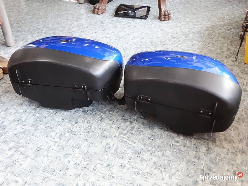 Oryginalne Kufry Boczne TRIUMPH Niebieskie Biłgoraj