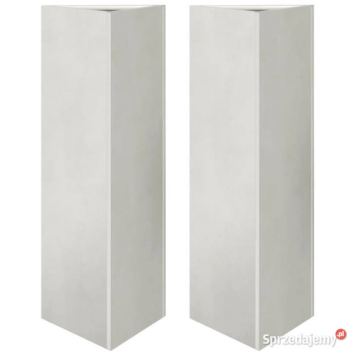 Donice ogrodowe 2 trójkątne 30x26x75 stal Warszawa