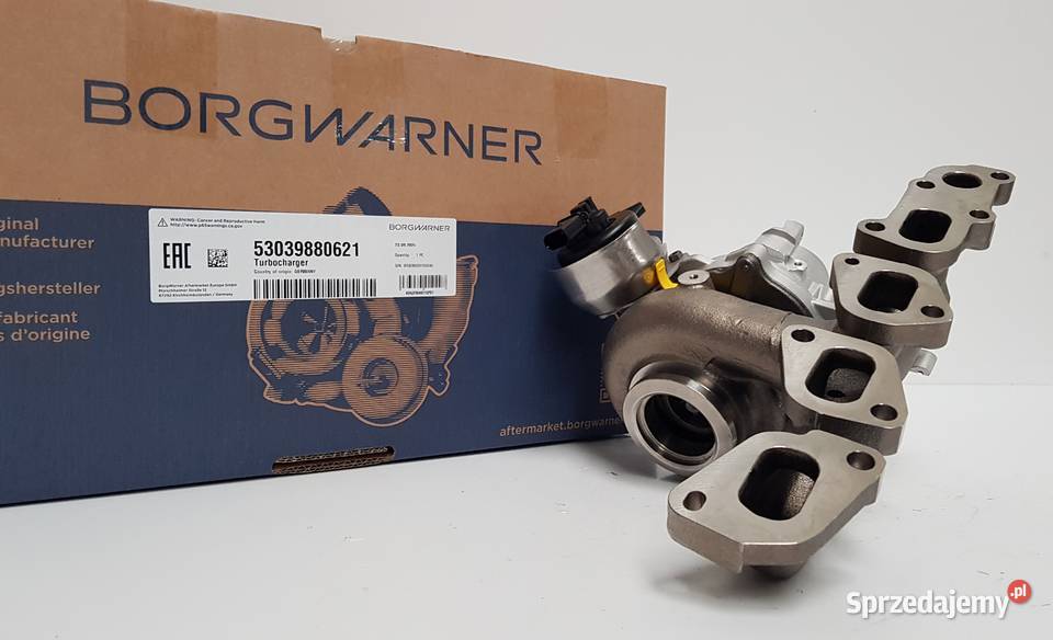 Nowa turbosprężarka BorgWarner KKK 53039700621 Siedlce