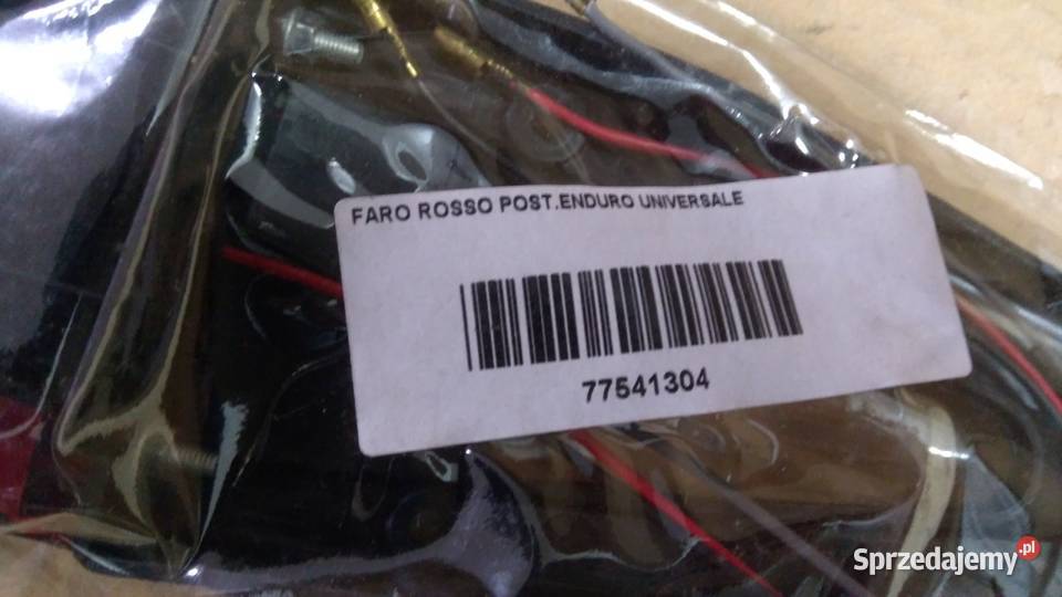 LAMPA TYŁ UNIWERSALNA LED Z BŁOTNIKIEM ENDURO Bielsk Podlaski