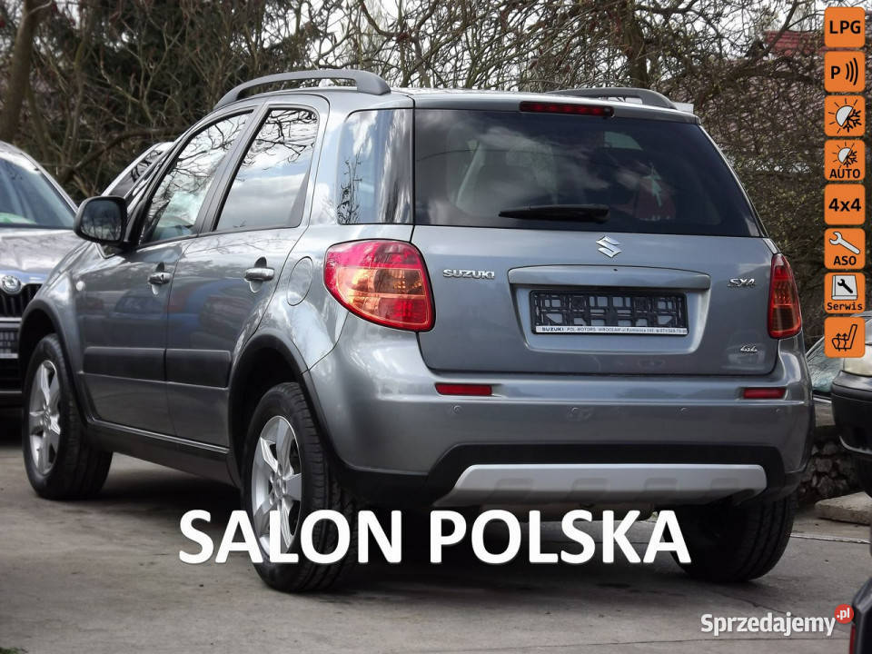 Suzuki SX4 4x4 Bezwypadkowy 54 Salon POLSKA gniazdo AUX sprzedam