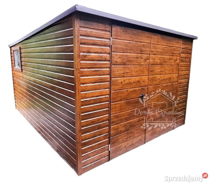 SCHOWEK DOMEK OGRODOWY 3m x 4m spad tył Brama Braniewo