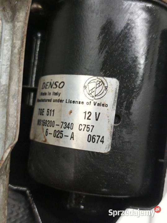 MECHANIZM WYCIERACZEK PRZÓD EU MS1592907340 Fiat Rok produkcji 2006