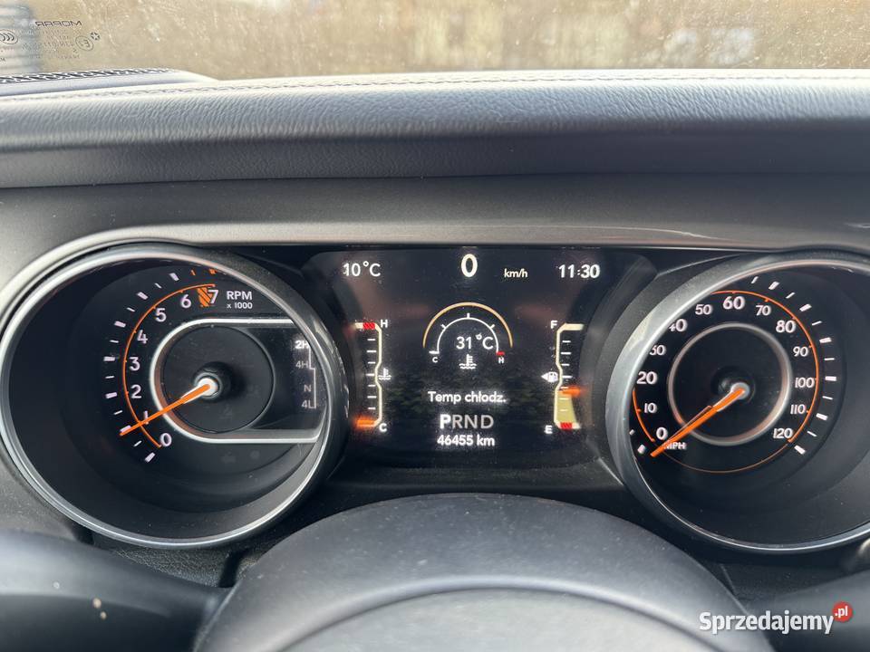 Jeep Wrangler JL isofix Samochody osobowe