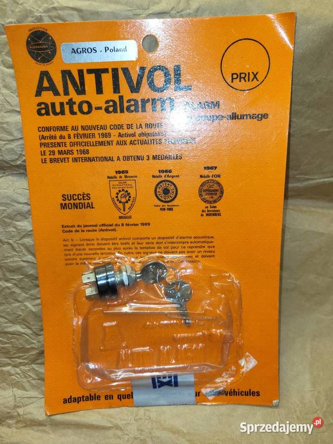 Nowe kluczyki 2 sztuki do auto alarmu Antivol mazowieckie Piaseczno