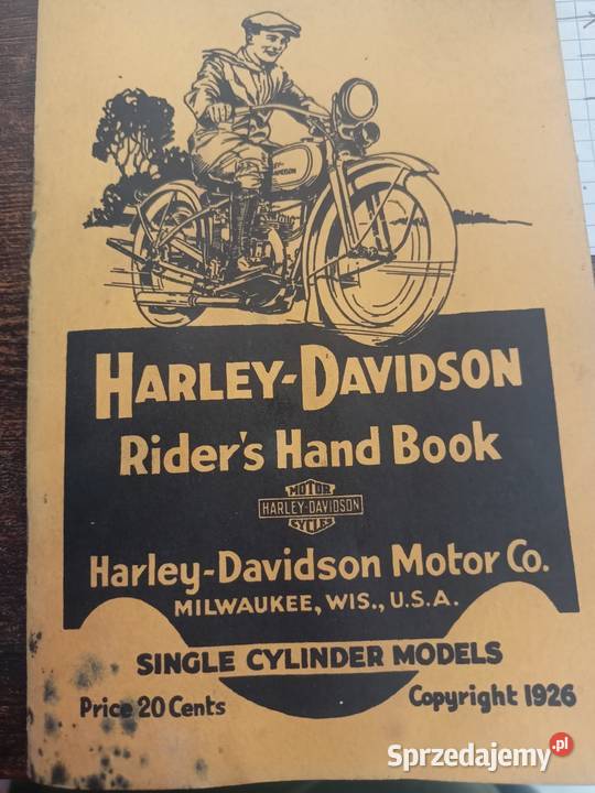 Harley Single A B AA BA AAE Export Bydgoszcz sprzedam