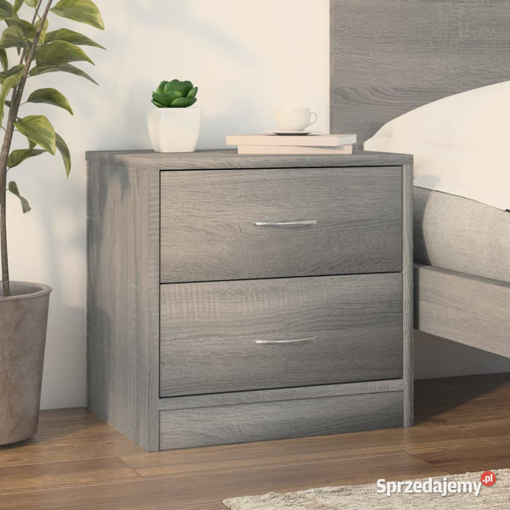 Szafka nocna szary dąb sonoma 40x30x40 WM815407 Warszawa