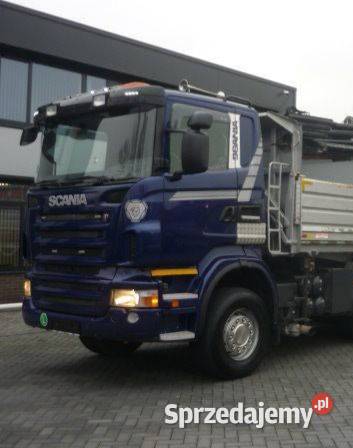 Wywrotka 6x4 3 strona Scania R 420 manual