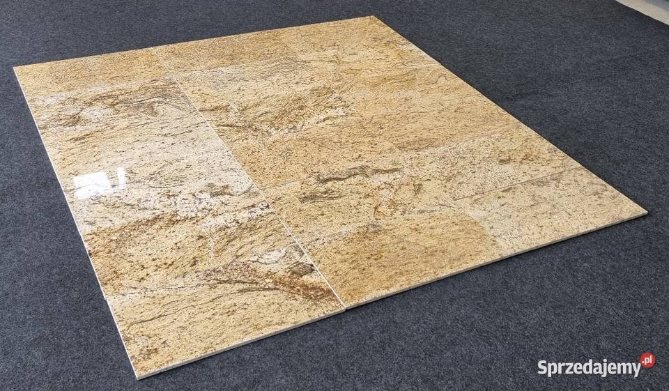Płytki granitowe Madura Gold polerowane kamienne Bielawa