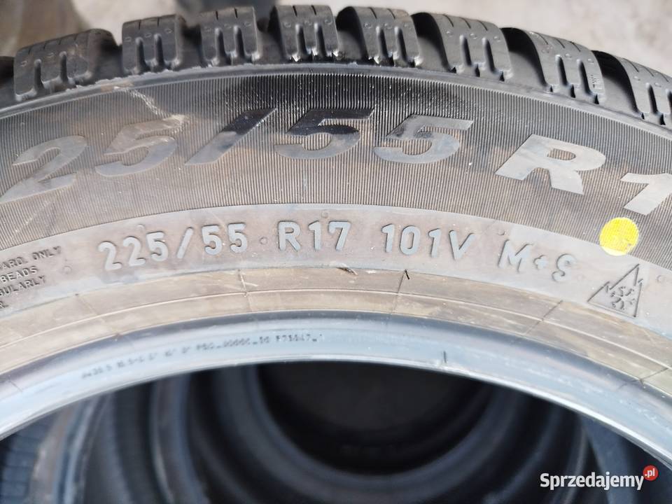 A312 Opony uzywane zimowe 2255517 Pirelli 225 Bąków
