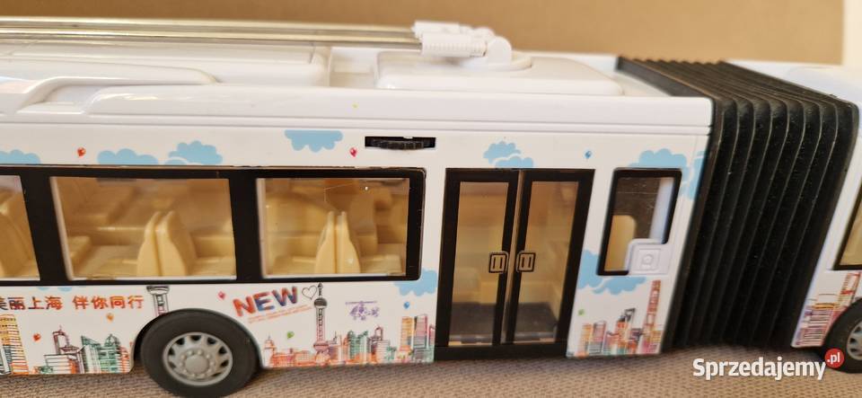 trolejbus autobus dźwięk otwierane drzwi 3 lata+ Kraków