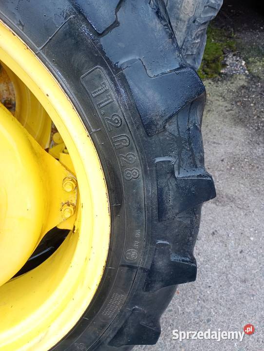 Komplet kół John Deere tył 149r 38 przód 112r 28 wielkopolskie Turkowice