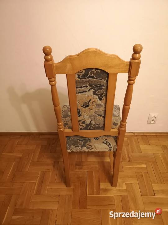Krzesła drewniane tapicerowane Brwinów