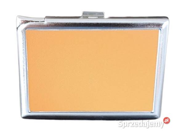 Żółta Papierośnica Z Gazową Zapalniczką 2W1 Na śląskie Ostrowy nad Okszą