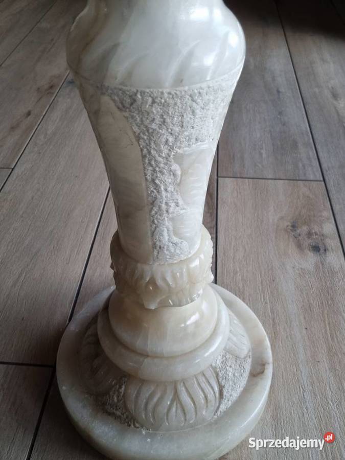 Kolumna z alabastru kwietnik REZERWACJA Wola Podłężna