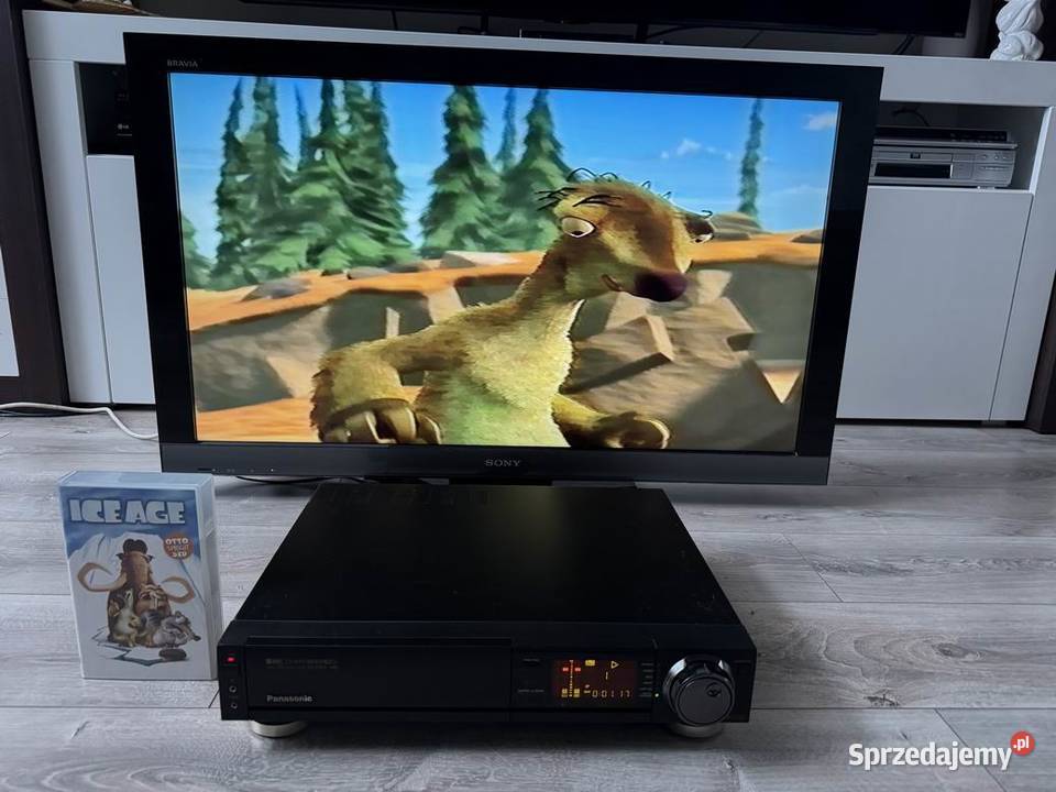 Magnetowid Panasonic NVFS90 Oryginalny Pilot Szczecin