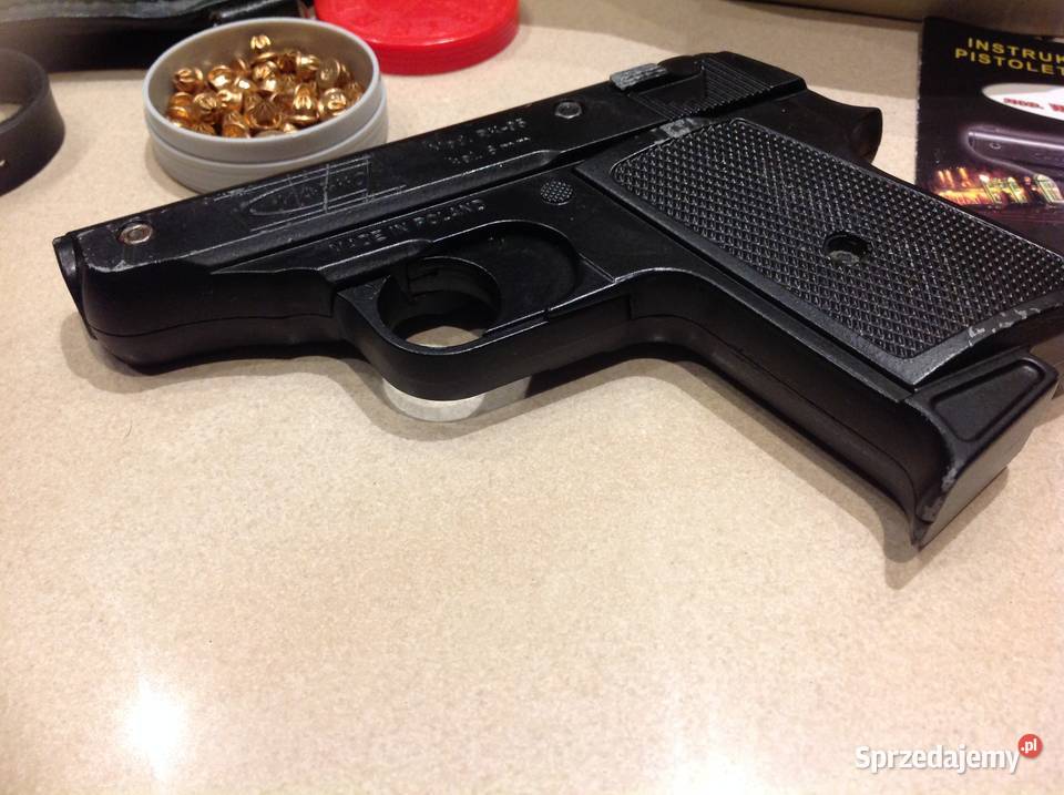 Pistolet Hukowy Replika Pistoletu WALTHER PPK Nowa Sól