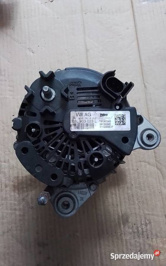 Alternator vw audi 16 tdi 2015r 03L903023L osobowe łódzkie Tuszyn