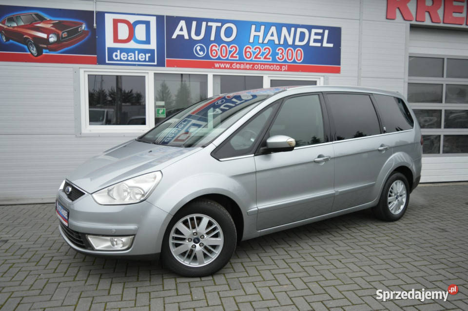 Ford Galaxy 18 TDCi Ghia 7osób Skóra Klimatronik isofix Hrubieszów