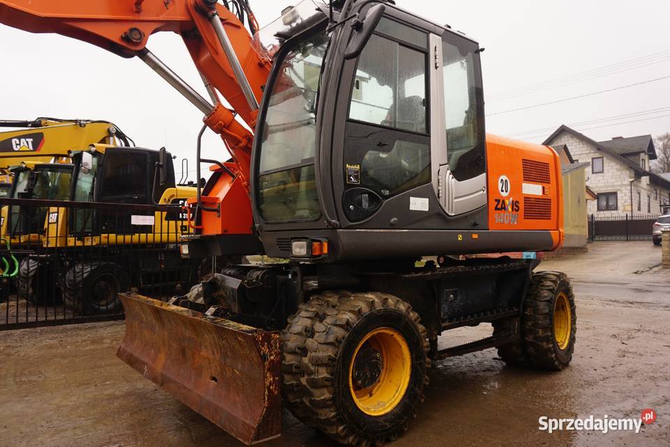 Koparka kołowa Hitachi ZX 140W 2010 świętokrzyskie Jeziorko