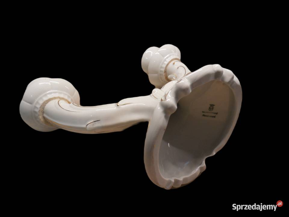 Porcelanowy świecznik SCHIERHOLZ Porcelana i szkło Raszków