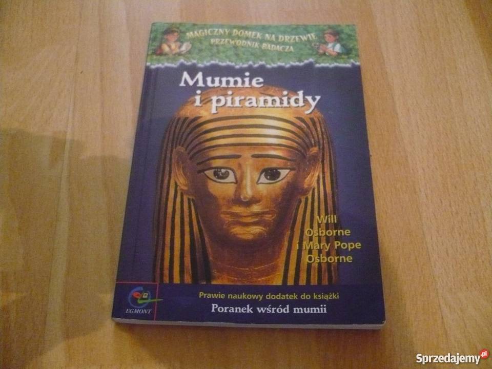 Mumie i piramidy książka dzieci nauka czytania O Goleniów
