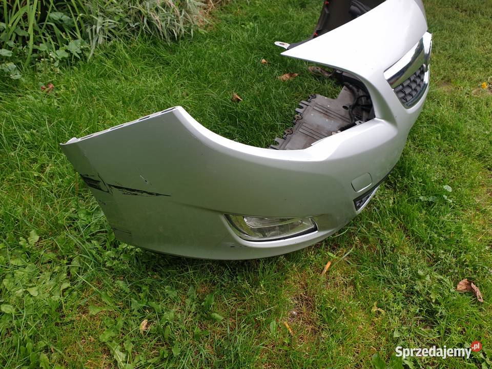 Zderzak przedni przód Opel Astra J IV srebrny Iłża sprzedam