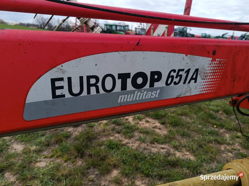 Zgrabiarka Pottinger Eurotop 651A podlaskie Suwałki
