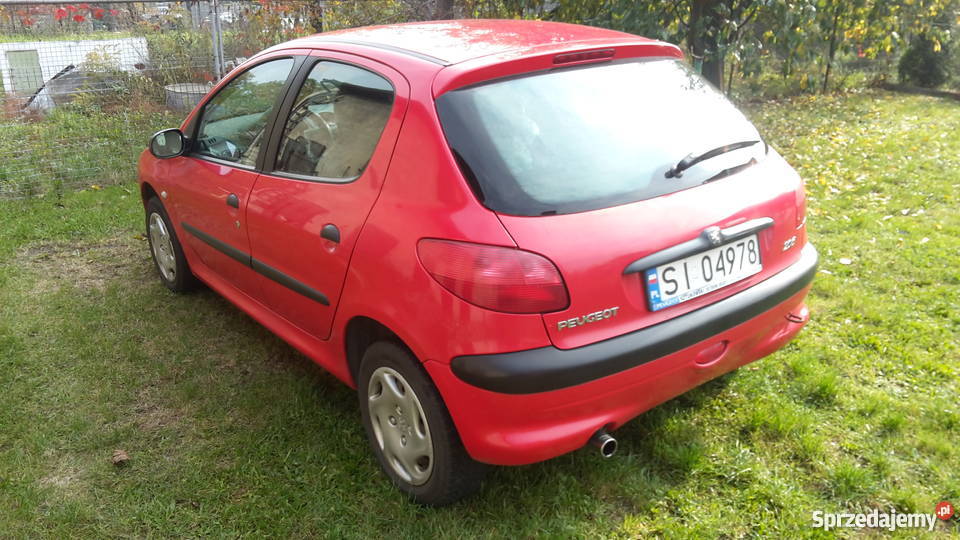 Peugeot 206 11 benzyna 2001 r 5 drzwi elektryczne szyby Siemianowice Śląskie