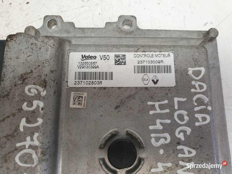 Dacia Logan II 09 TCe STEROWNIK SILNIKA komputer Chełm