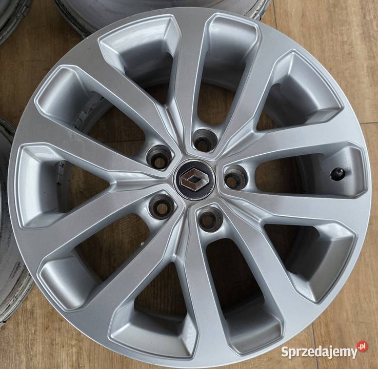 Alufelgi Renault 17 5x1143 z czujnikami Samochodowe Motoryzacja Brudzew