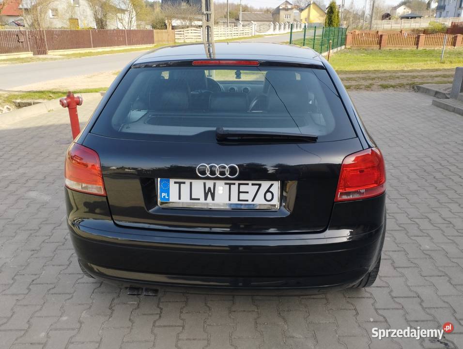 Audi A3 8P 19 TDI 105 BKC Najlepszy silnik SLINE Kielce sprzedam