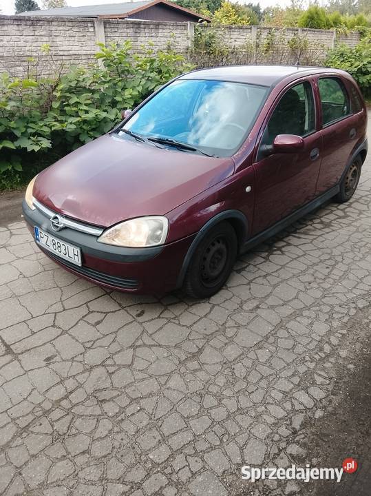Opel Corsa 17 DTI diesel Wspomaganie klima itp Poznań