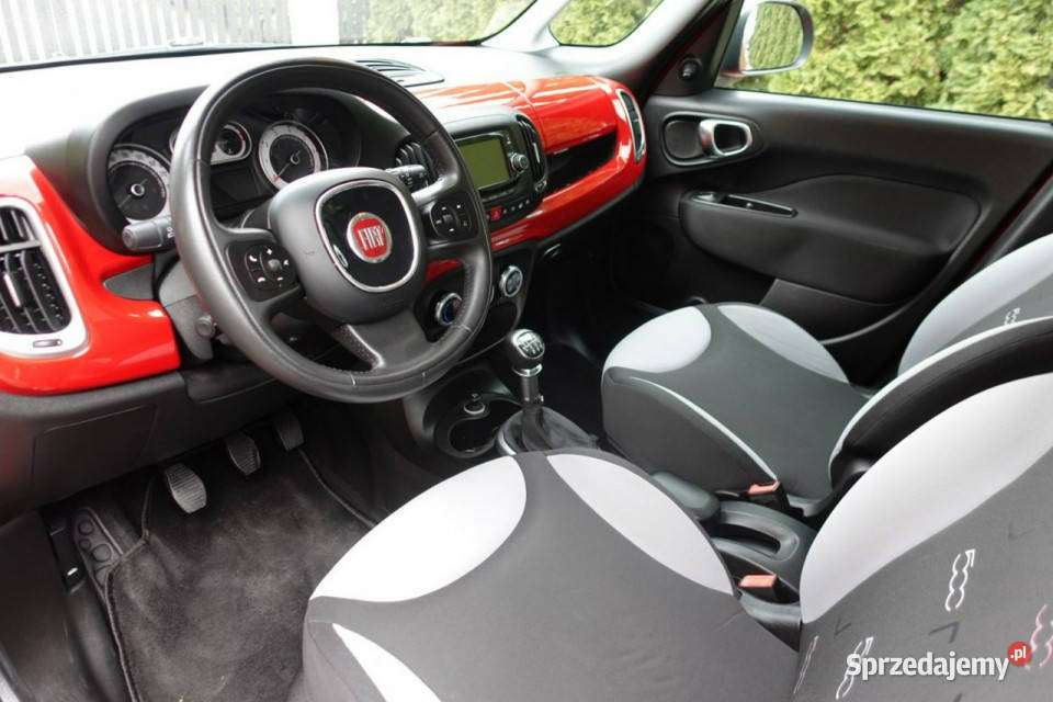 Fiat 500L Świetny Stan 16 6 Bieg GWARANCJA Zakup ogranicznik prędkości Płońsk