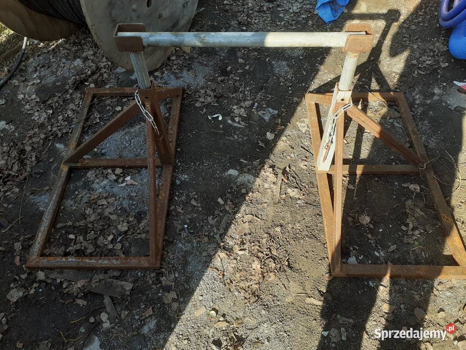 Stojaki do rozwijania kabli z bębna pomorskie Godziszewo