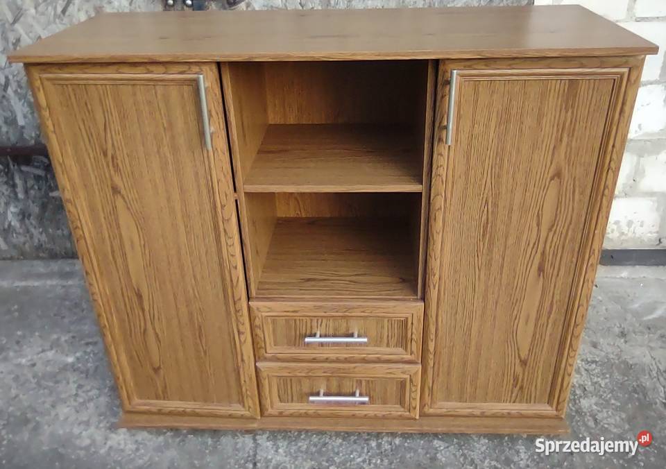 Komoda Komoda Ładna 2xszafka 2xszuflada 2xpółka