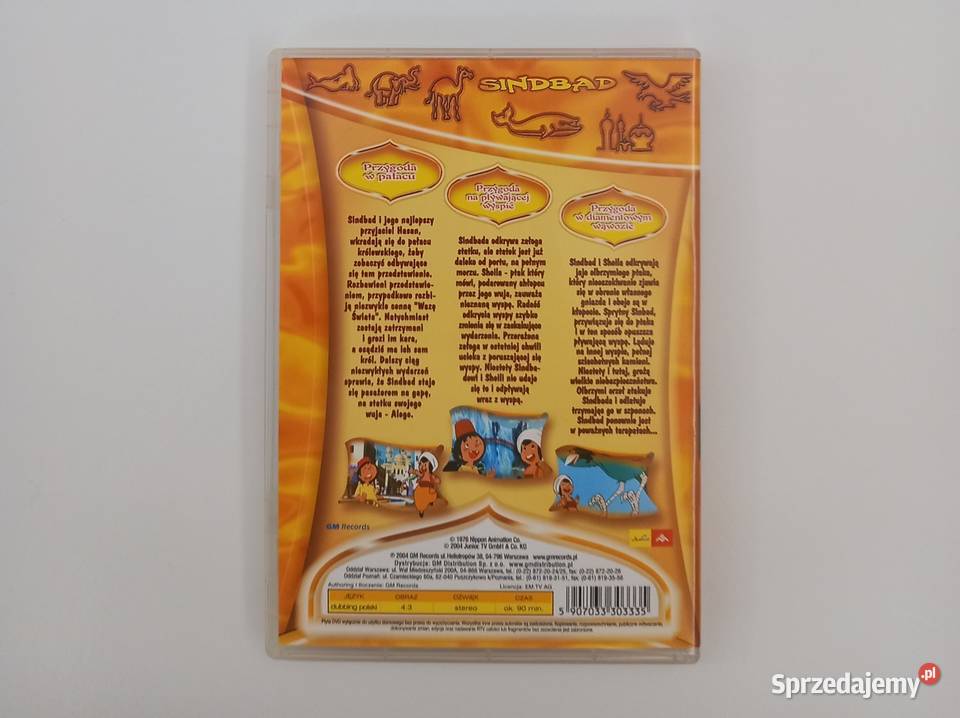 Serial Sindbad serial animowany do wyboru