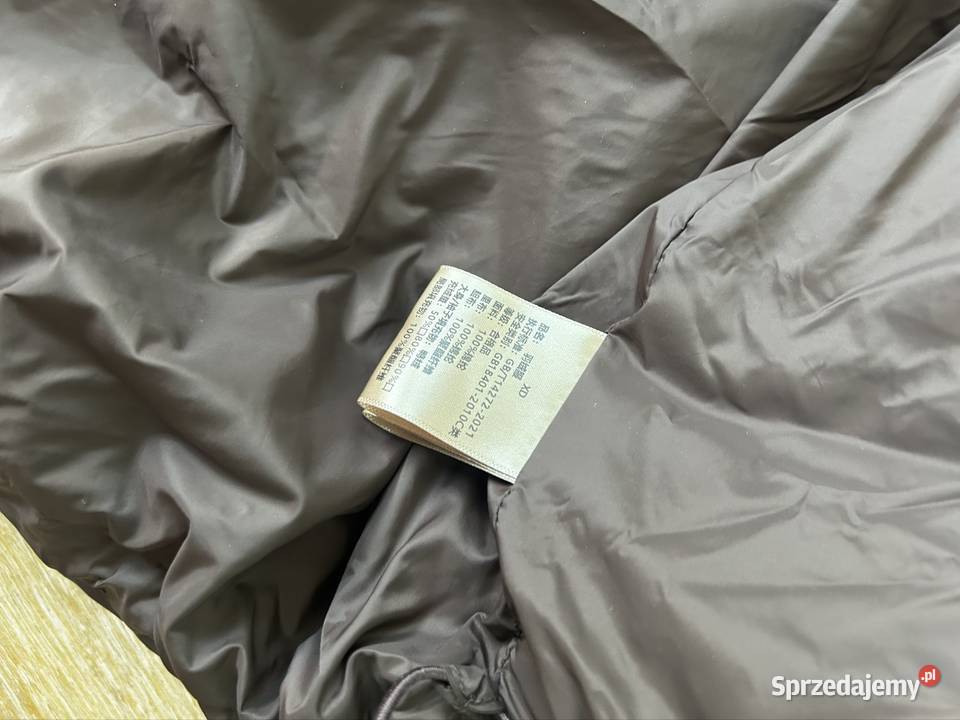 Kurtka zimowa brązowa kurtka puchowa czekoladowa Kurtki i płaszcze sprzedam