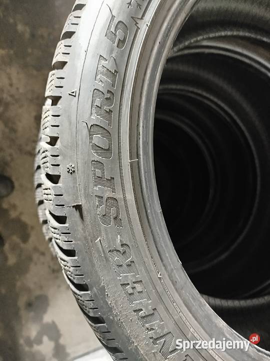 A337 Opony uzywane zimowe 2254518 Dunlop śląskie Bąków