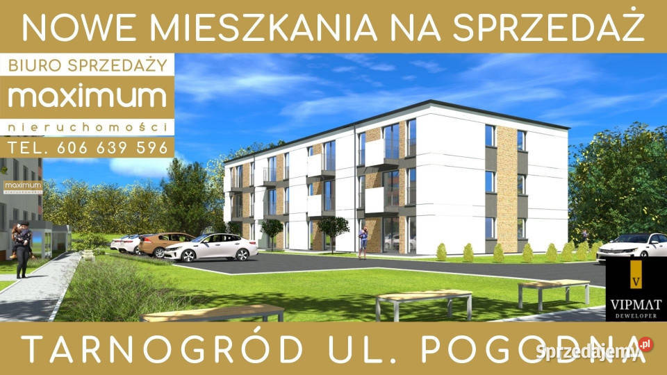 Oferta sprzedaży mieszkania 46.95m2 2 pokojowe Tarnogród