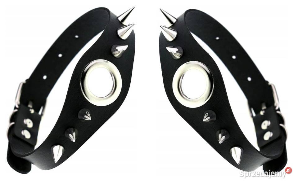 Naszyjnik Obroża Gothic Choker Gotycka Ćwieki sprzedam