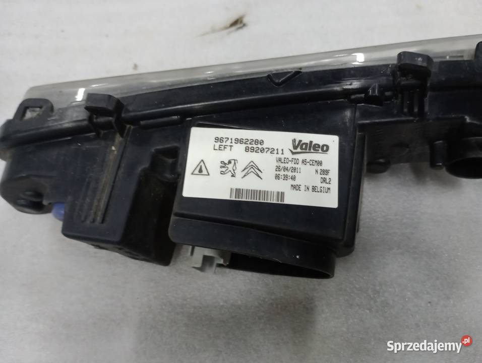 Lampa LED DRL halogen lewy citroen DS3 Biała Podlaska sprzedam