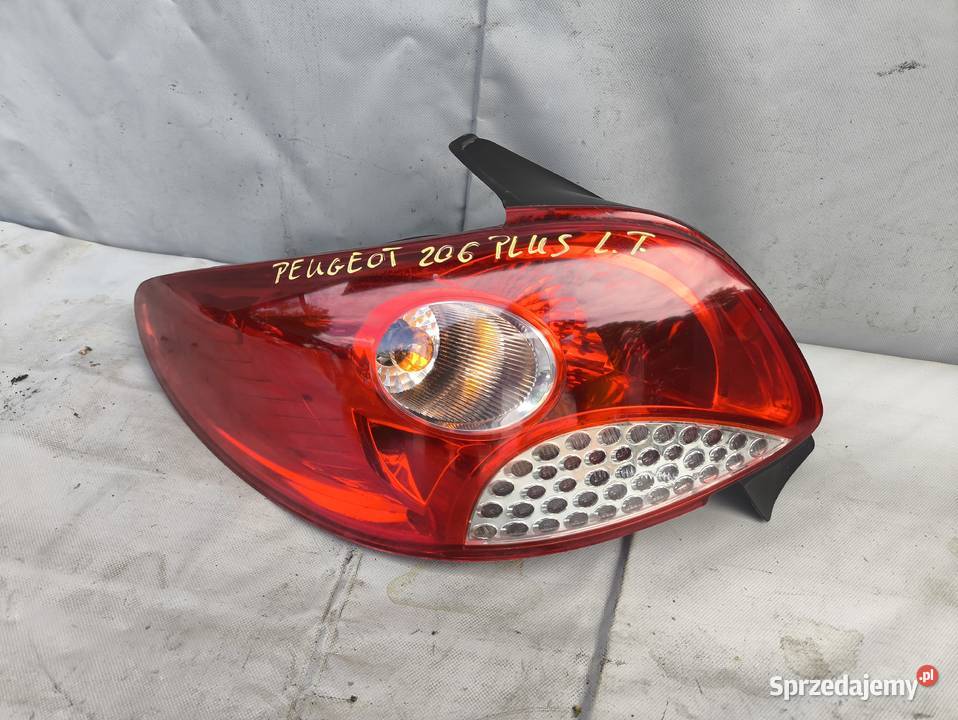 PEUGEOT 206 PLUS LAMPA TYLNA LEWA 9685618280 Radom sprzedam
