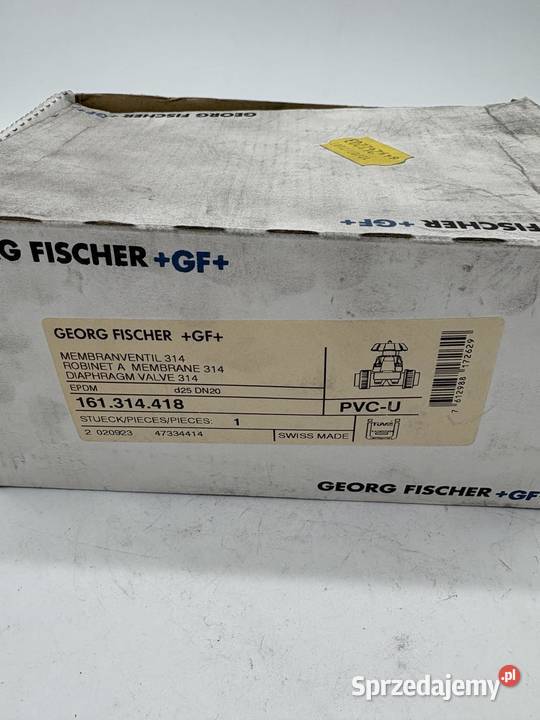 Georg Fischer 161314418 d25DN20 Typ 314 mazowieckie Warszawa