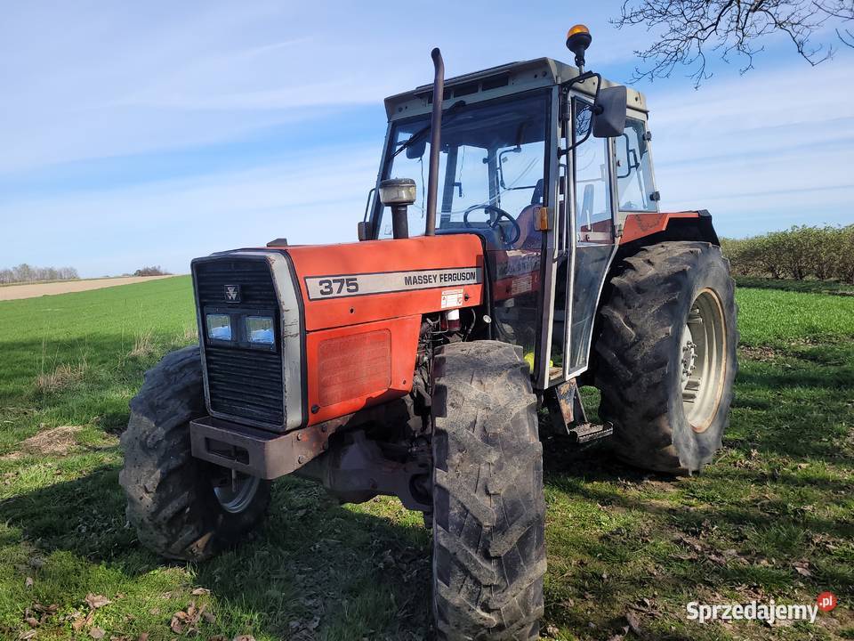 Massey Ferguson 375 4x4 lubelskie Potok Wielki