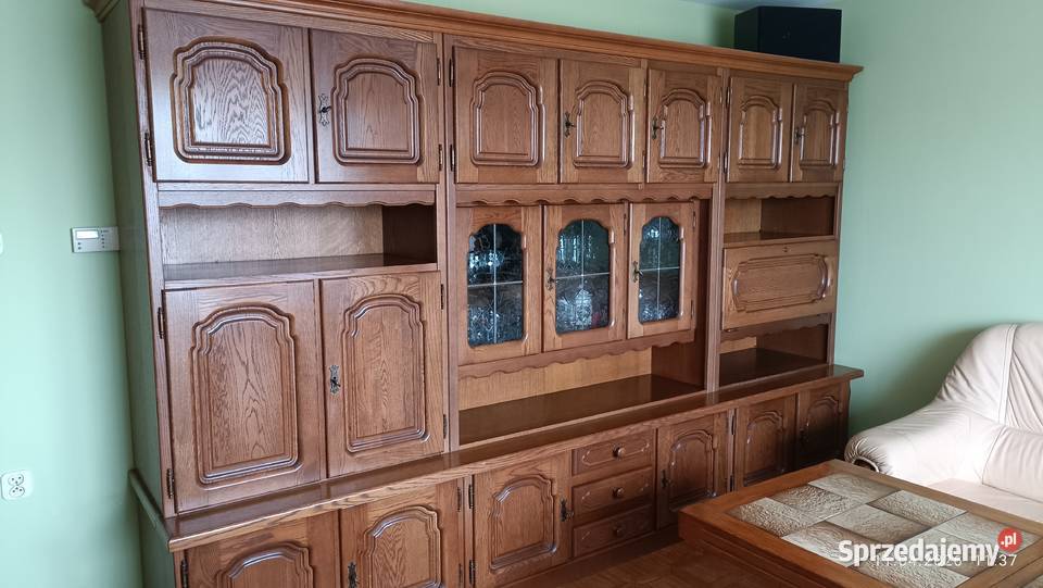 Meblościanka Dębowa 20 kilometrów Transport 338cm Mysłowice