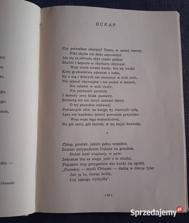 IA Kryłow Bajki wybrane KiW 1951 r Wydanie I Koźminek